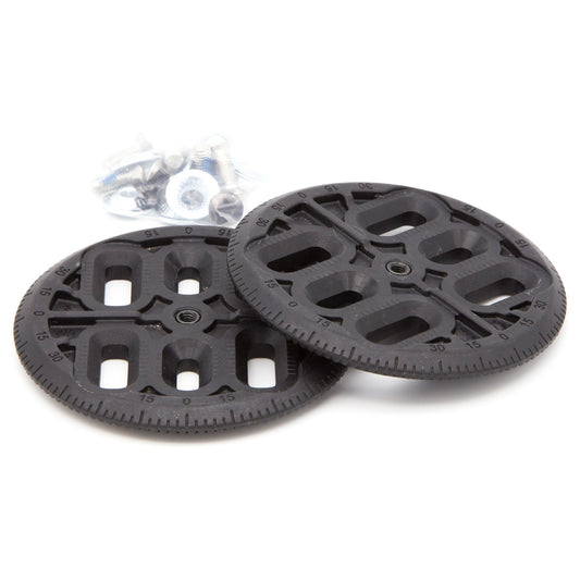Combidisc 4x4/3D for Plastic Baseplates (Pair) w. Screws